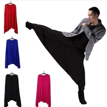 Новые модные мужские брюки с шаговым швом, мужские хлопковые брюки шаровары, шаровары, повседневные брюки, брюки размера плюс M-5XL