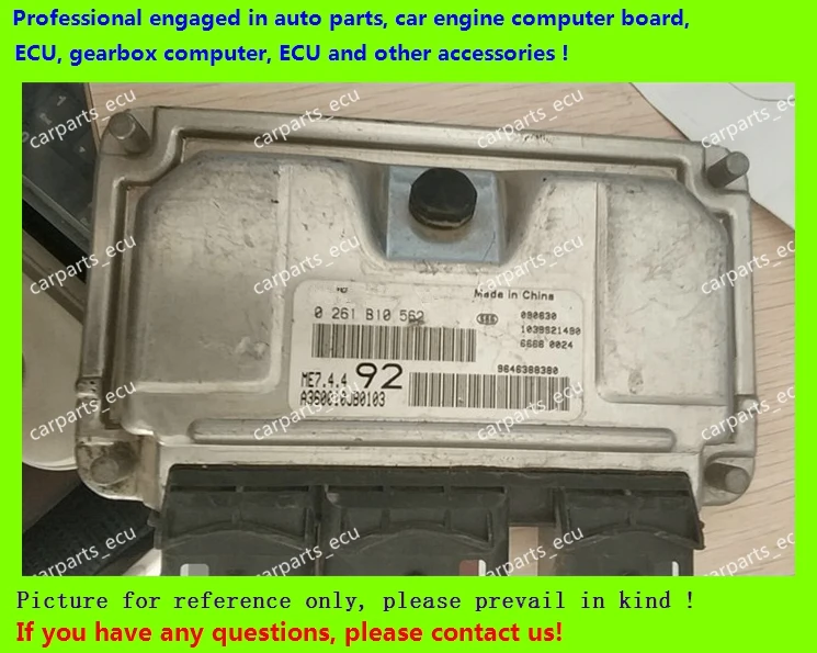 

For car engine computer board/ME7.8.8/ME17 ECU/Electronic Control Unit/Dongfeng Fengxing/0261B10562/A360010JB0103