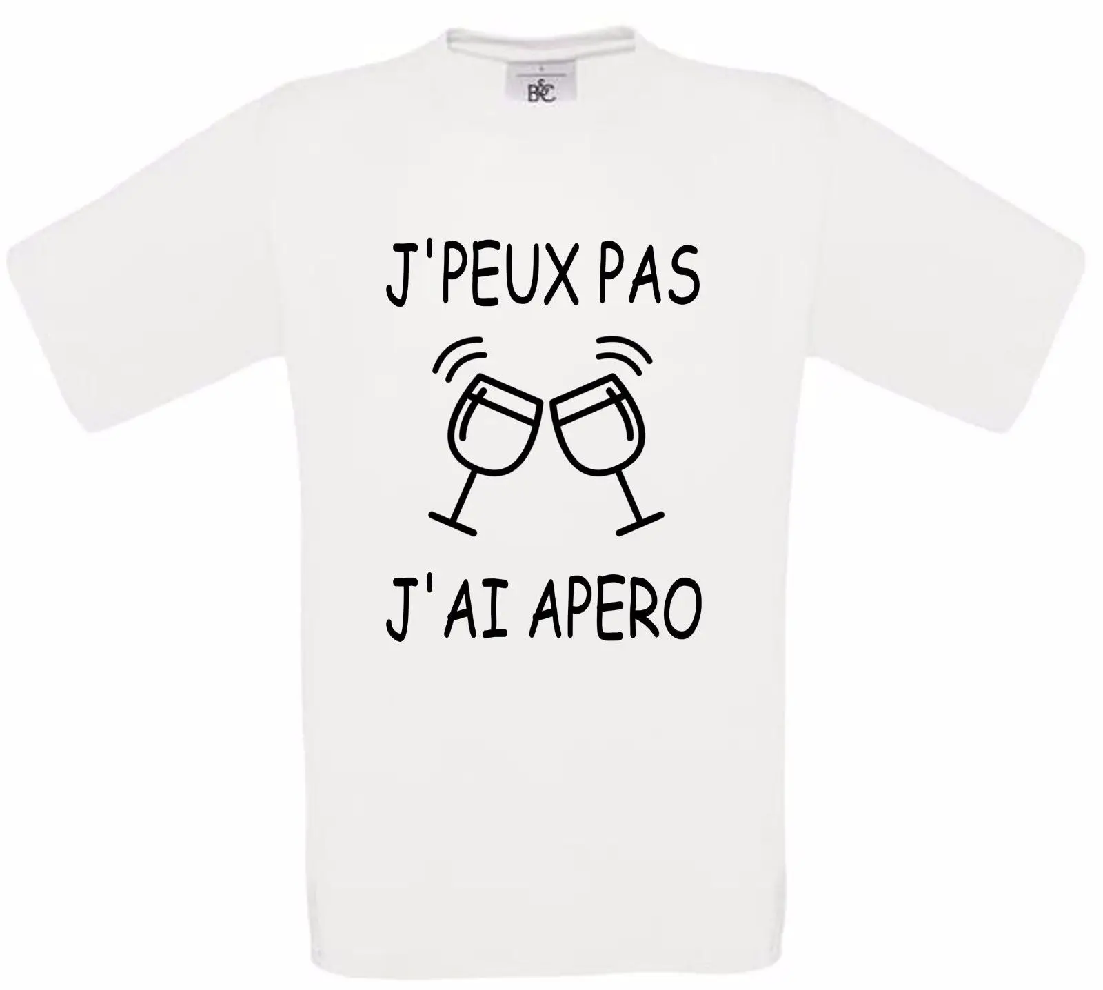 Tee Shirt Humour J Peux Pas J Ai Apero Tee Shirt P P Aliexpress