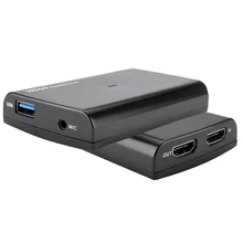 HDMI к USB 3,0 1080 P Full HD Видео Аудио Захват адаптер карты для потоковой передачи 4 K 30 вход и выход, 1080P60fps