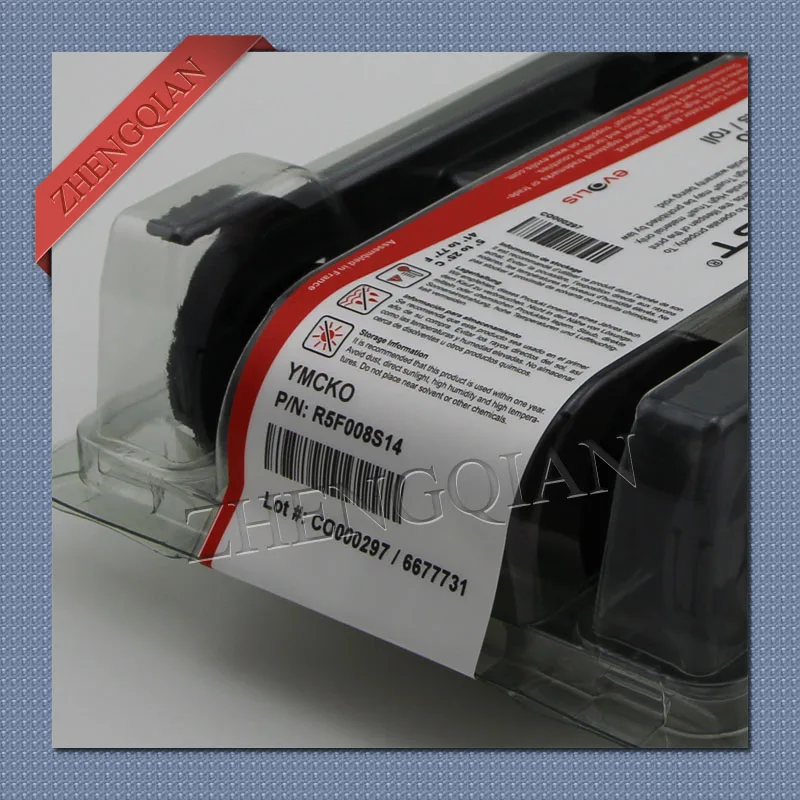 

Evolis R5F008S14 replace R5F008S11 YMCKO color ribbon for the evolis Primacy card printers