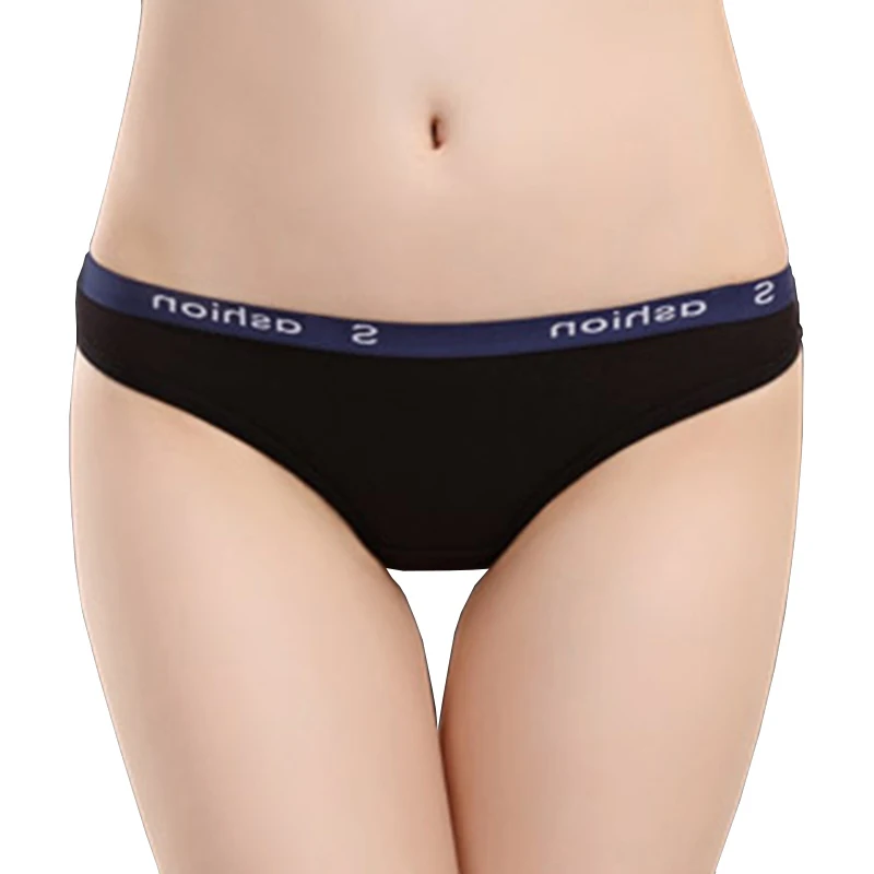 OURBLOG 5pcs/lot Womens Sexy G-strings Thongs Girl Briefs Woman Cotton Underwear Lingerie Ladies Tangas T-back Panties M L XL