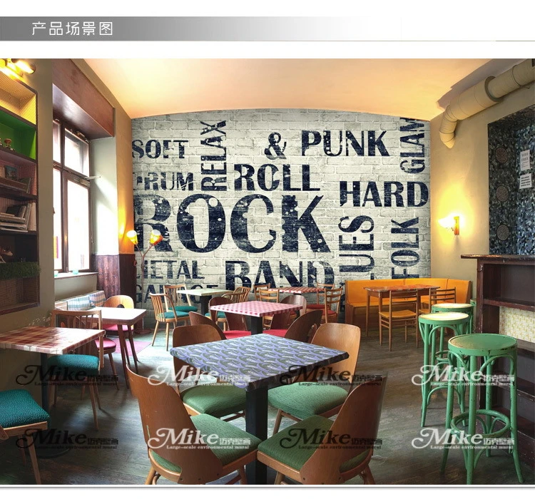 3d大壁画壁紙レ トロ ラウンジ カフェ レストラン の背景ウォール ペーパー テーマ の ヨーロッパ環境壁紙現代 Mural Wallpaper Wall Paperlarge Mural Aliexpress