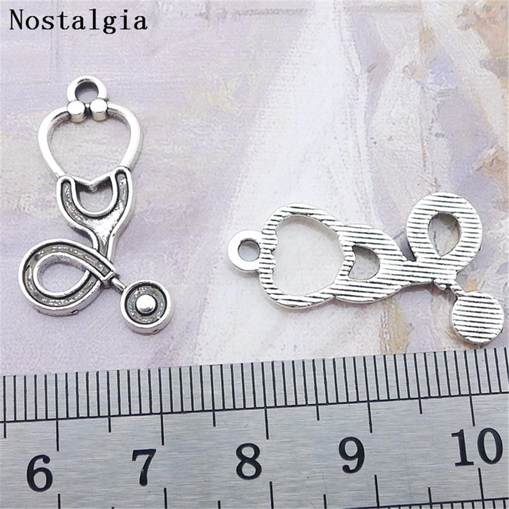 Jewelry Making DIY Syringe Alloy Charms Pendant for Bracelet Necklace 10~30pcs