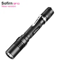 Sofirn SF13 портативный светодиодный светильник-вспышка, ручка, светильник Cree XPG2 420lm компактный мини светодиодный фонарь светильник, латерна АА фонарь, новая версия