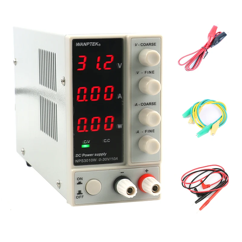 NPS3010W NPS306W мини Регулируемый цифровой источник питания постоянного тока