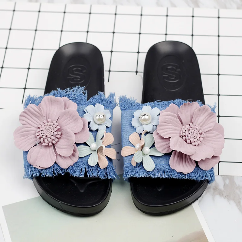 2019 New Korean Summer Womens Slippers Open Toe Ladies Casual Shoes Online Shopping67