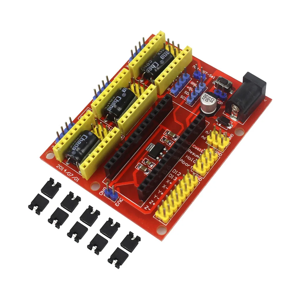 

New CNC Shield V4 Engraving Machine / 3D Printer / A4988 Driver Expansion Board for arduino Diy Kit