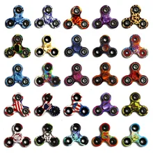 2017 Hand Finger Toys Camo Fidget Spinner Spinner Camouflage Gyro Toys Spiner Hand Finger For EDC ADHD Autism Anti Stress Toys