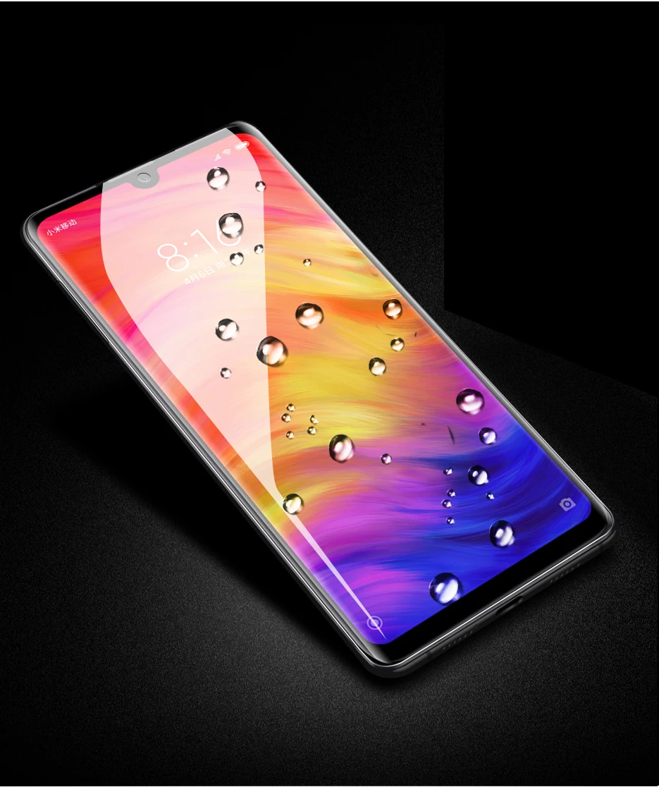 2 шт Hydrophilic fiilm для xiaomi redmi note 7 Защитная мягкая силиконовая оригинальная изогнутая ремонтная пленка для redmi note 7