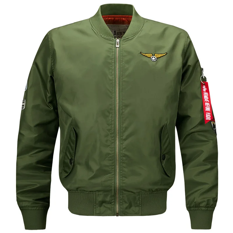 2019 Autumn Large Size Men's Sports and Leisure Stand Collar Jacket Royal Air Force No. 1 MA01 Pilot Jacket Men's Large Size