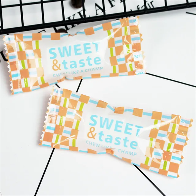 200 Pcs Dairy Handmade DIY Nougat Sugar Plastic Bag Food Packing Candy Wrapping Bakery Bags Style 8