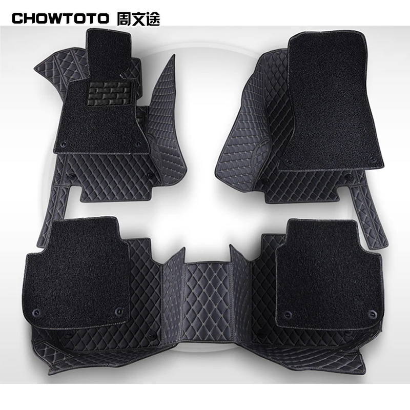 CHOWTOTO AA Double Layer!Custom Floor Mats For Infiniti EX25 FX35/45/50