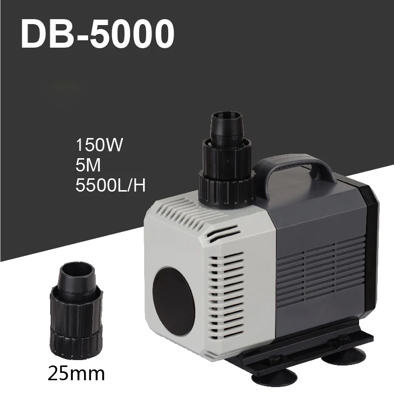 150W 5500L/h Submersible Water Pond Pump Aquarium Fish Tank Hydroponics