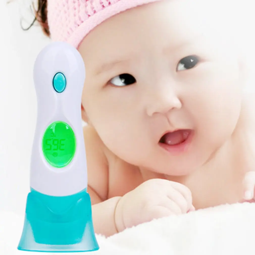 

Baby Digital Thermometer 8 in 1 LCD Screen Adult Children Temperature Gun Infrared Measurement Body Ear Forehead Thermometers