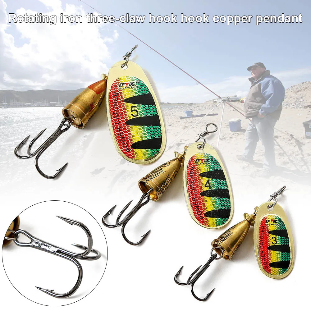 

1 Pcs Simulation Artificial Fishing Lure Bait Hooks Metal Accessories for Sea Lake ALS88
