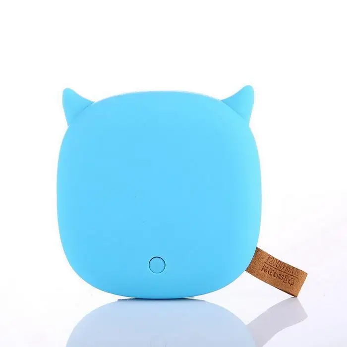 Cute Owl Mobile Power Bank Charger 8000mah Powerbank External Battery Dual Usb For Cellphone Poverbank