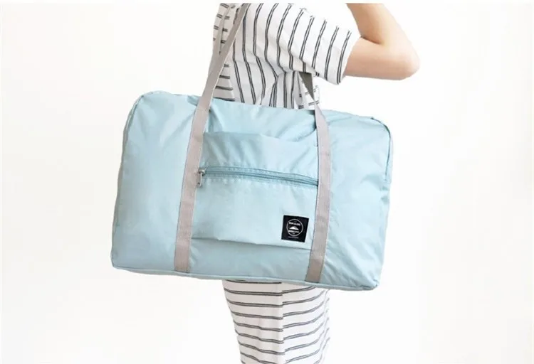 JXSLTC Модные женские дорожные сумки, органайзер для багажа на чемодане, спортивная сумка, складные упаковочные кубики, дорожная сумка, ручная сумка для багажа