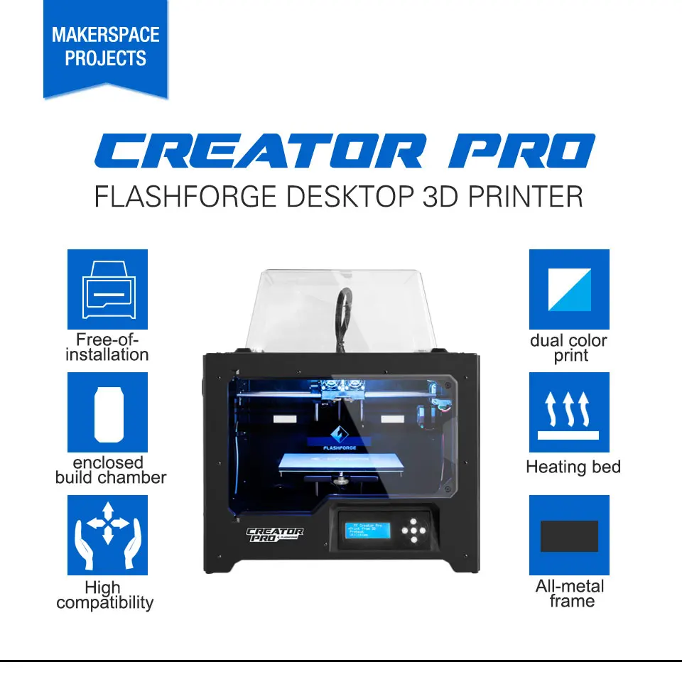 FlashForge 3d Printer Creator Pro