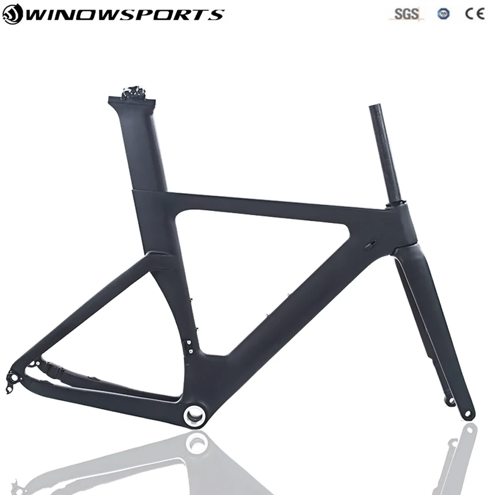 Disc Road Carbon Bike Frame Aero carbon bicycle bike frame Bsa 49/51