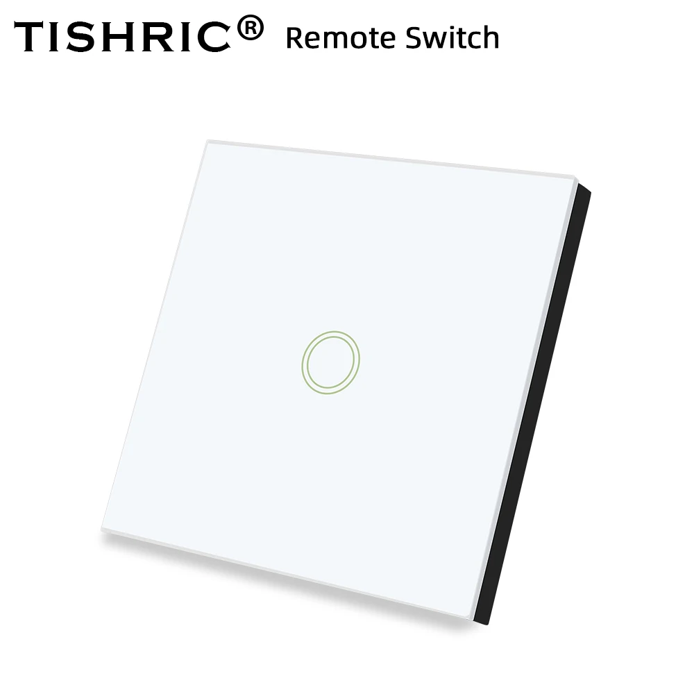 Tishric Nuovo 433Mhz 86 Tipo Rf Remote Wireless Glass Touch Panel Smart Controller Smart Home Per Sonoff T1 Sonoff Rf/4Ch Pro