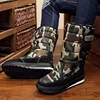 Men Boots Platform Woman Snow Boots for Men Thick Plush Waterproof Slip-resistant 2022 Winter Keep Warm Shoes Plus Size 34 - 47 ► Photo 3/6