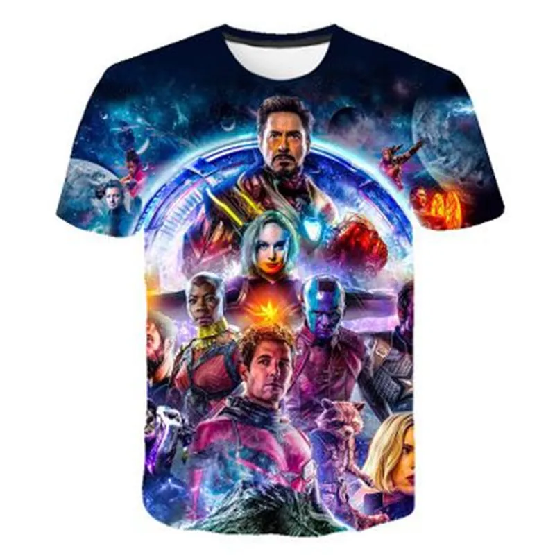 Г., новая футболка с принтом «Мстители Marvel 4» Детская футболка с 3d принтом супергероя Америки футболка для косплея летняя модная детская футболка - Цвет: TS5