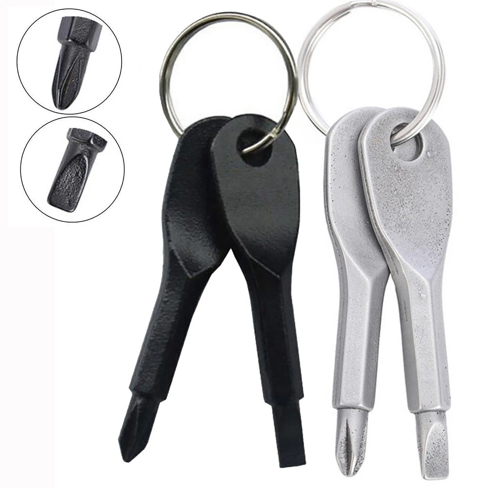 Stainless Keychain Screwdriver Tool Set Pocket Mini Screwdriver Set Stainless Keychain Screwdriver Tool Set Pocket Mini Screwdriver Set