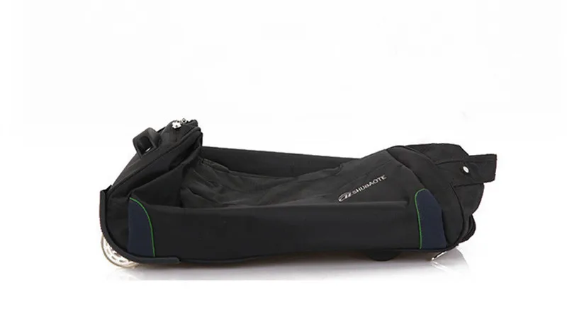 Дорожная сумка с колесиками ручной Багаж сумки на колесиках водонепроницаемый чемодан из материала Оксфорд колеса для переноски багажа унисекс маленький размер
