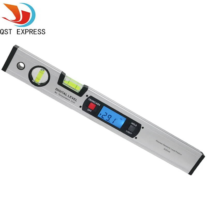  Digital Angle Finder Level 360 Degree Range Spirit Level Upright Inclinometer Protractor Ruler