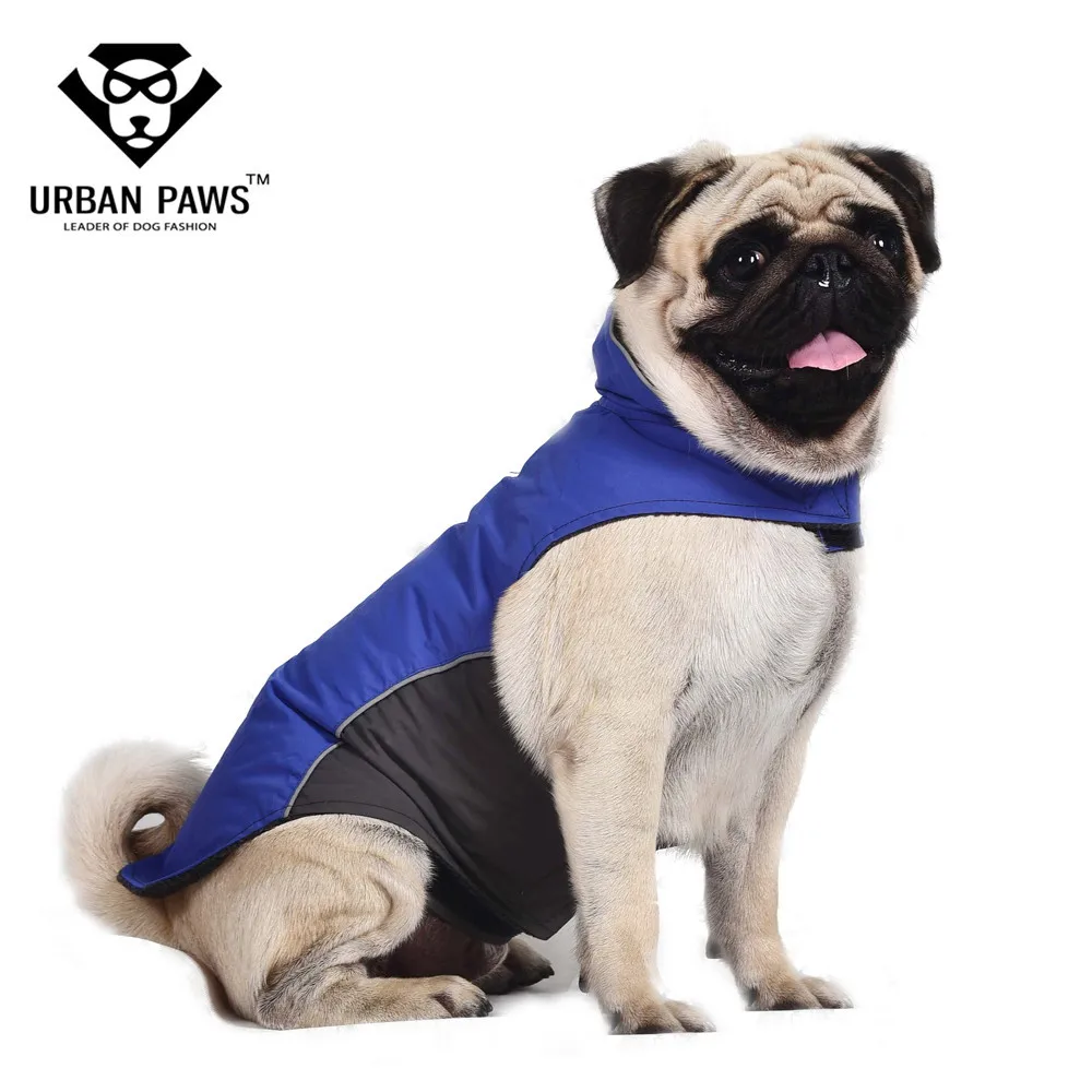 Маленькая собака на открытом воздухе куртка Водонепроницаемый и ветрозащитный материал Одежда для собак домашнее животное зимнее пальто Лыжный жилет одежда для собак