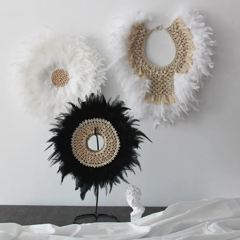 Бохо ручной работы перо decoracion habitacion декор комнаты del hogar мексиканское украшение