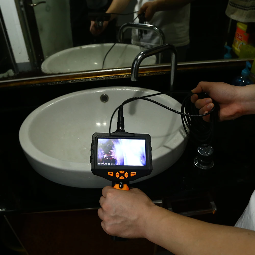 5 мм borescope NTS300 4 3 &quotцветной ЖК дисплей монитор ручка инспекционный эндоскоп 6