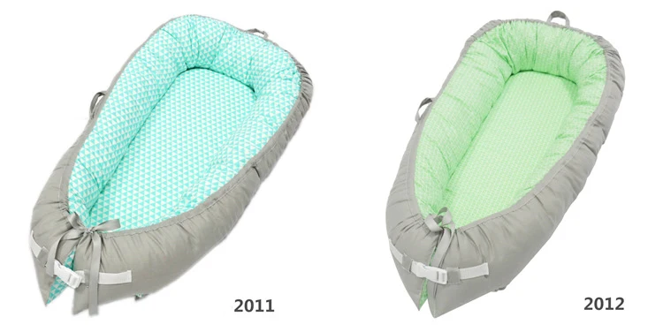 Новинка года; детское гнездо из чистого хлопка; переносная кроватка для малышей; детская кроватка для новорожденных; моющаяся бамперная От 0 до 2 лет