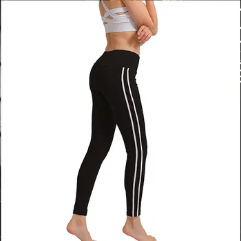

NORMOV Patchwork Women Leggings High Waist Ankle Length Comfortable And Breathable Female Legging Workout Slim Fit Leggings