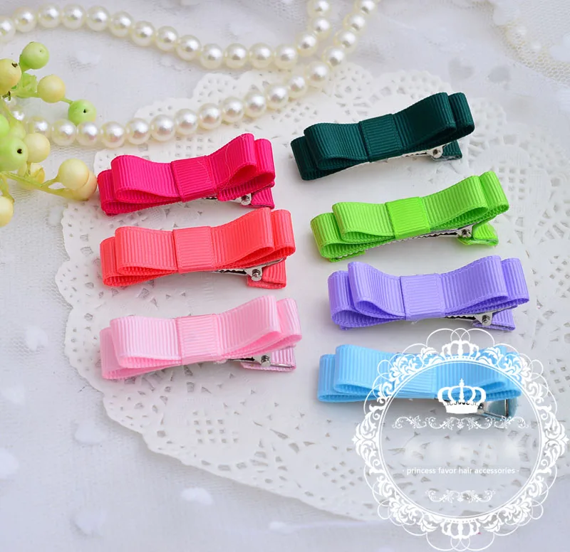 

Colorful Double Layer Bows Hair Clips for Kids Barrette Hair Accessories