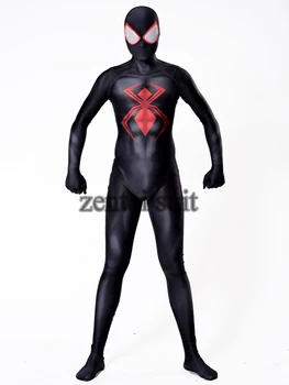 

New Comic Spiderman Costume 3D Printing Spandex Lycra Blackwidow Spider-Man Superhero Costumes Halloween Cosplay Fullbody Suit