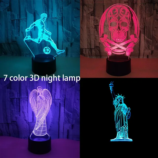 Creative Baby Night Lights Led Statue Of Liberty Table Lamp 7 Creative Baby Night Lights Led Statue Of Liberty Table Lamp 7 Color Change Bedroom Bedside Sleeping Light Fixture Xmas Gifts