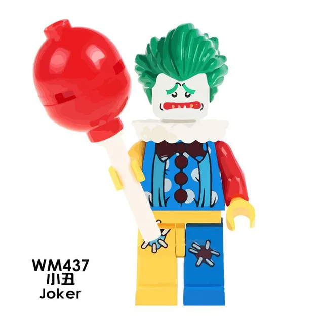 Single Sale Joker With Gun Claws Super Hero Action Figures Collection