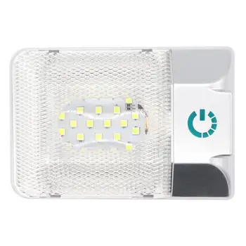 

24/48LED 3.6W/6W 11-18V 6500K Touch Control Stepless Dimming Auto Interior Dome Light Ceiling Reading Lamp For RV Boat Yacht