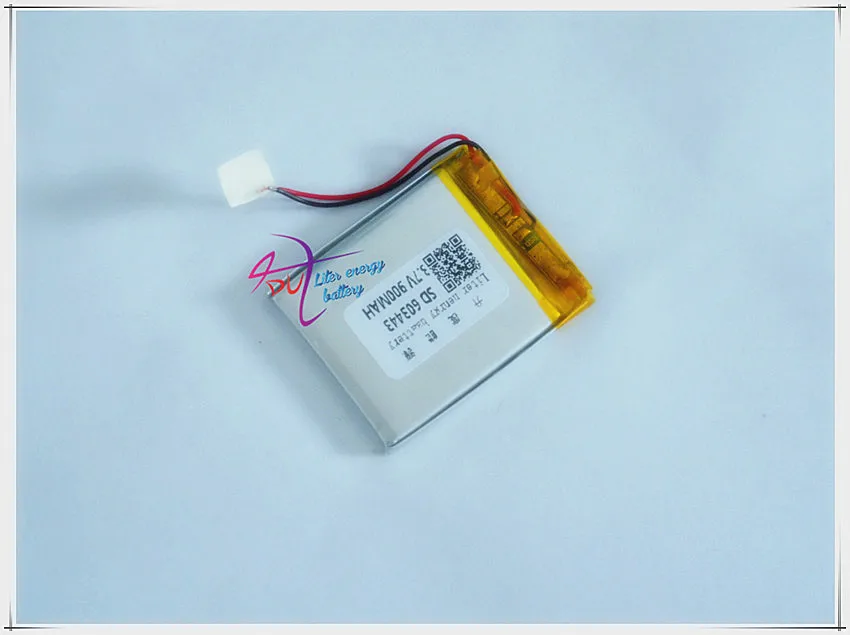

E road navigation GPS navigator 3.7 v battery of high capacity lithium battery battery 603443 900mah three-line 5 inches