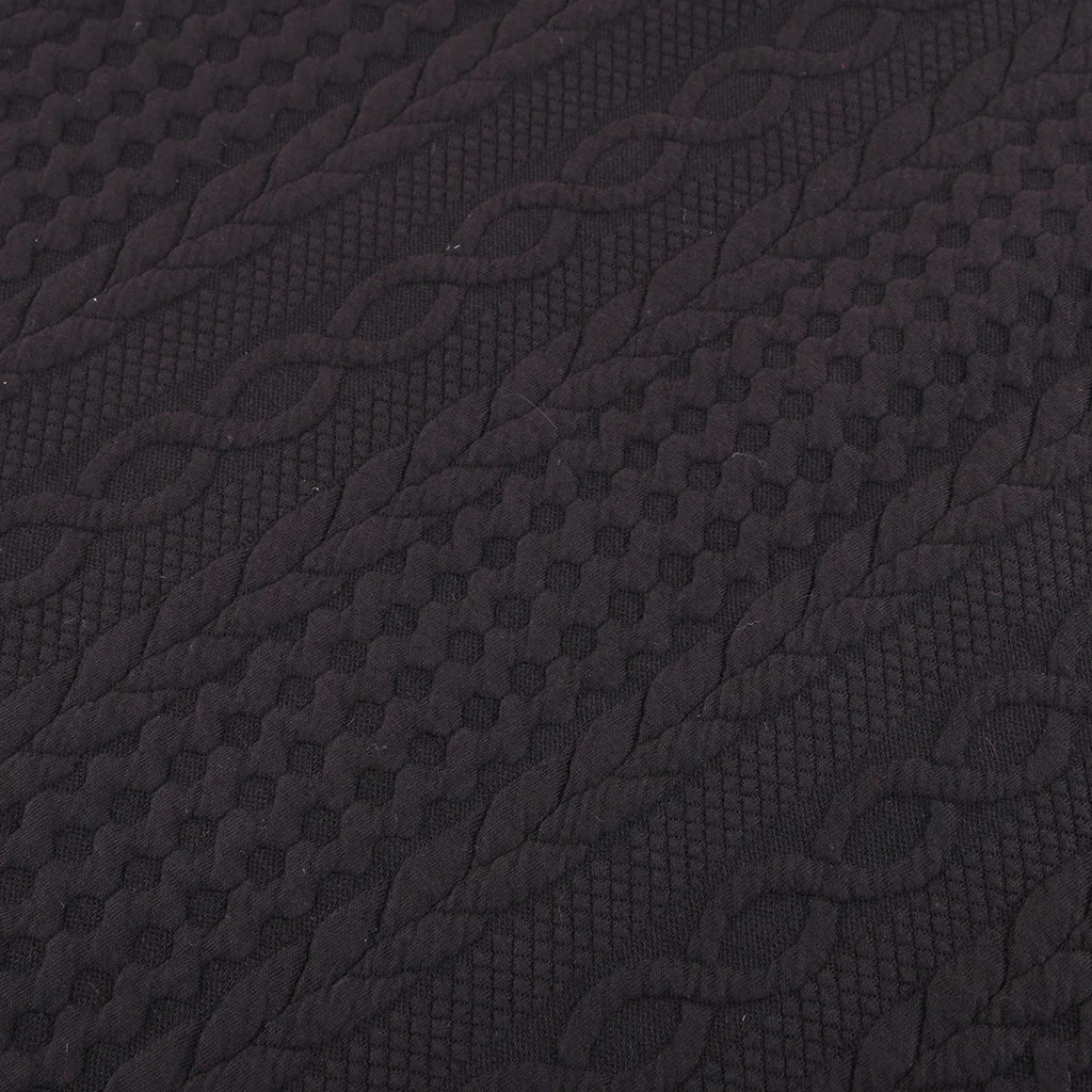 1 Meter 73 Inch Wide Woven Cable Knit Fabric Handmade Home Textile Cloth Fabric for Clothing Accessories Blanket Making