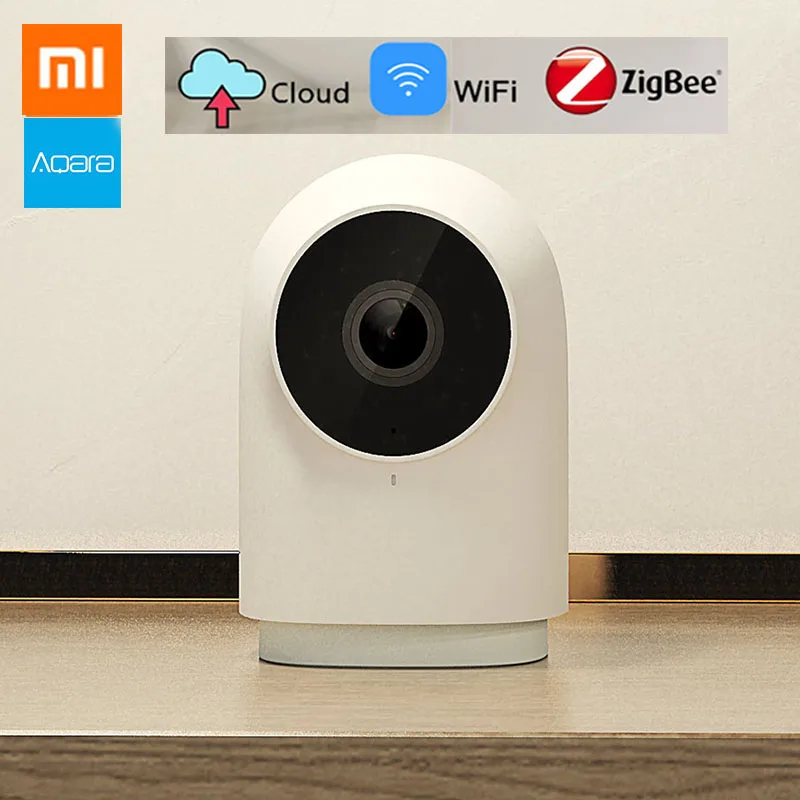 

New Xiaomi Aqara Smart Network G2 Camera Gatway Edition 1080p 140 wide angle Night Vision Zigbee Version Wifi IP Camera