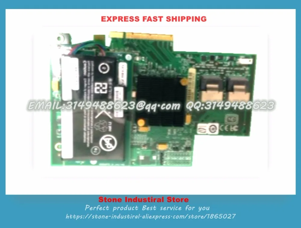 

MR10I array card 43W4297 46M0866 8708E SAS card without battery X3400M2 100% test good quality