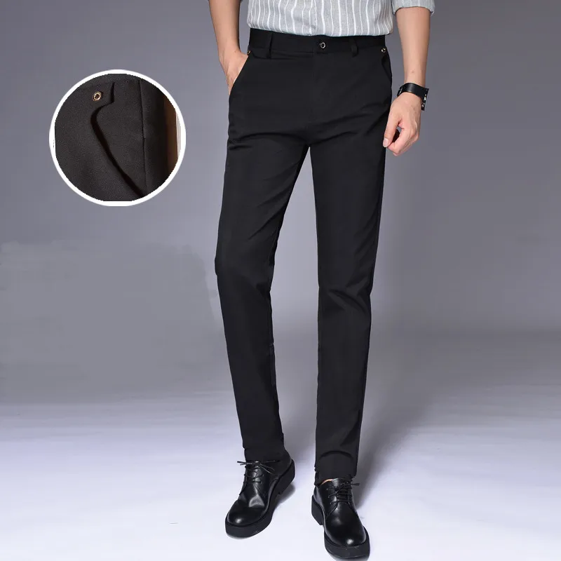 size 28 black trousers