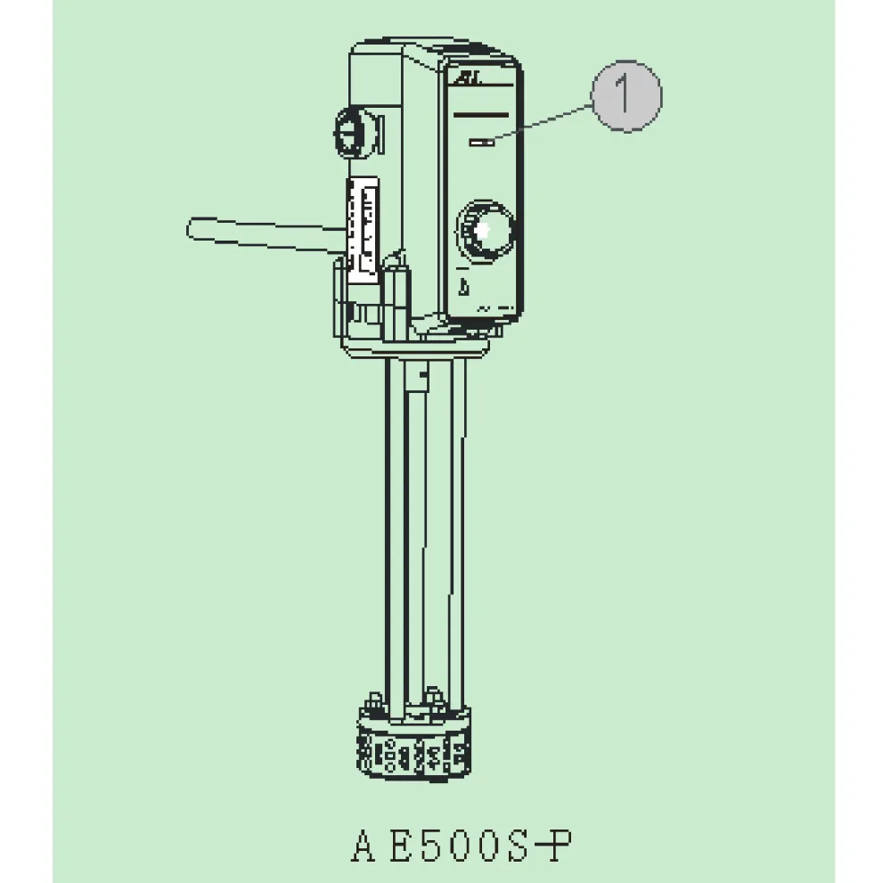 Лабораторный миксер жидкий верхний промышленный мешалка электрическая научная лабораторная эмульсионная машина AE500S-P-70G 40л