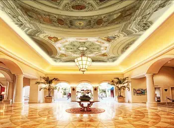 

3D wall panel tapeten Ceiling photo wallpaper murales de pared 3d papel de parede for hung ceiling wall paper homedecoration