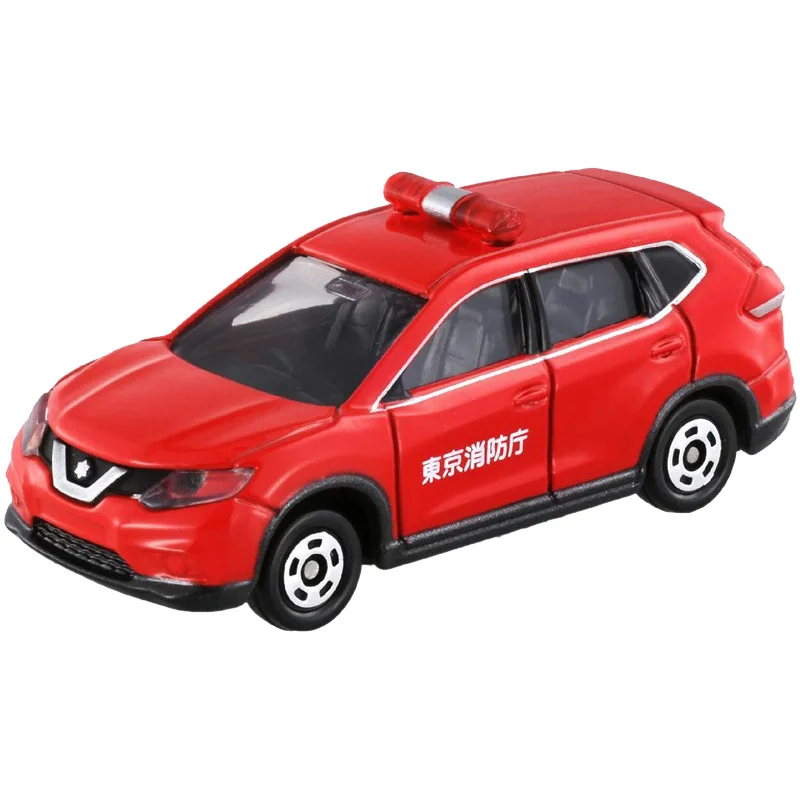 Takara Tomy Tomica 1/63 Nissan X-TRAIL пожарный главный металлический литой автомобиль модель игрушечного автомобиля Новинка#1