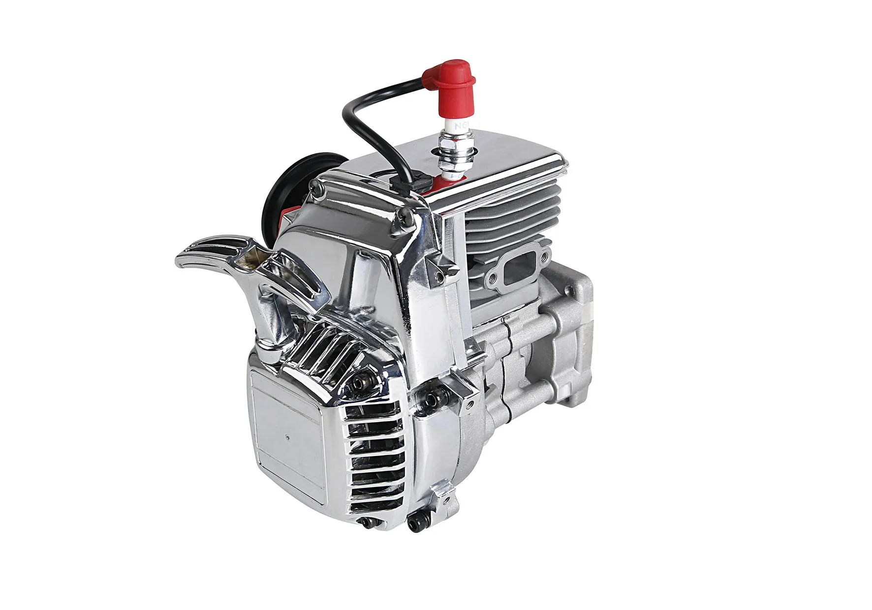 36CC 4 болта хромированный двигатель с Walbro1107 Carb NGK Свеча зажигания для 1/5 Hpi Rovan Km Baja 5B SS 5T Losi 5ive T Rovan LT