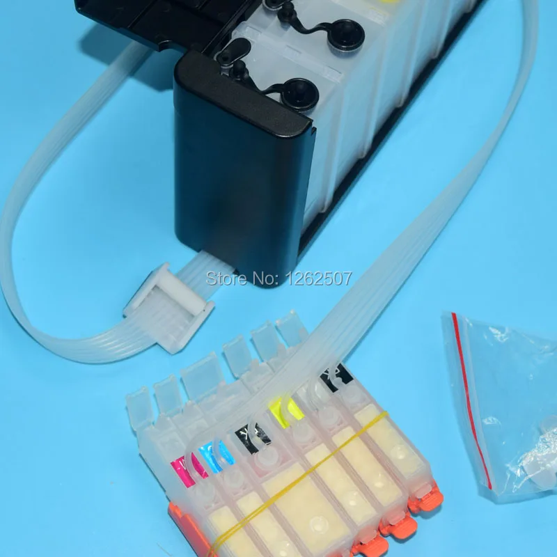 PGI-570 CLI-571 Canon PIXMA MG7750 MG7751 MG7752 MG7753 TS8050 TS8051 TS8052 TS8053 TS9050 TS9055 프린터용 Ciss 잉크 시스템